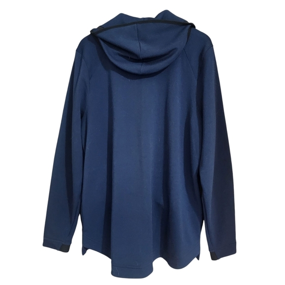 Nike Dry Showtime Fleece Blue Full-Zip Hoodie - XL - Picture 6 of 10